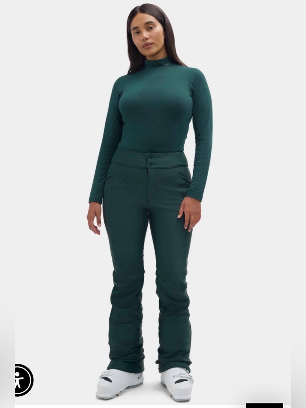 *New* Emma Soft Shell Pant in Short Length in Alpine